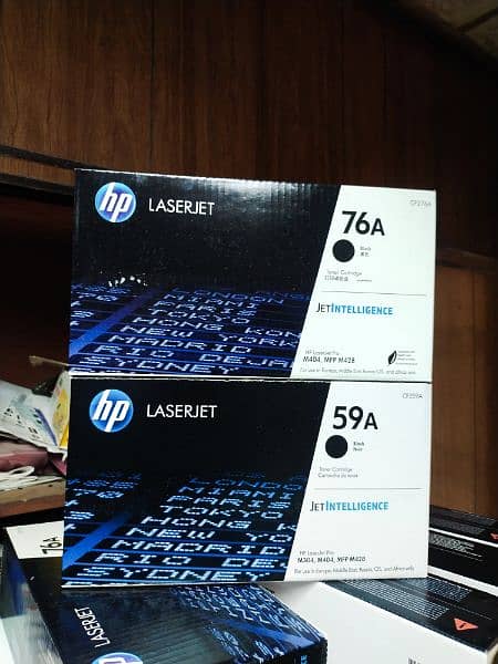HP 59A/76A Black Laser Toner & All Model Printers, Toner Cartridges 2