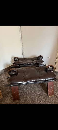 two stools in very good condition for your bedroom