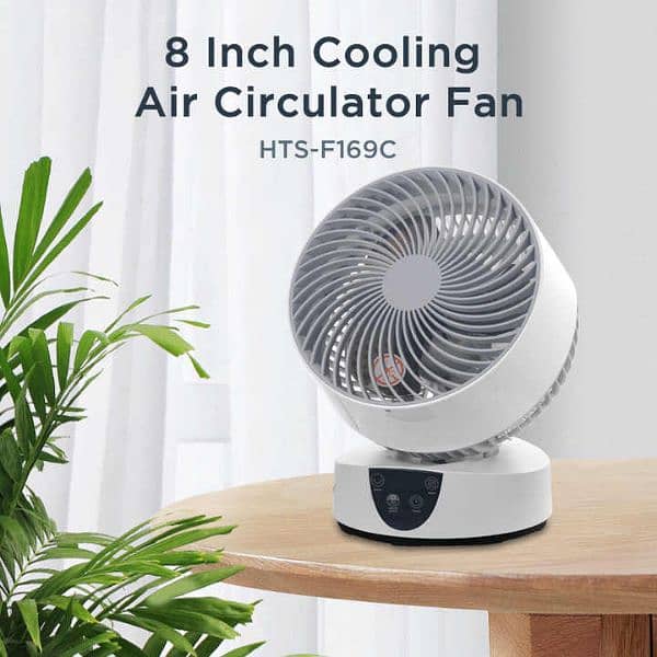 SMART 8 INCH COOLING TABLE FAN WITH REMOTE AND TIMER 5