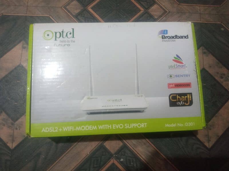 PTCL WiFi Modem with Evo Support 4