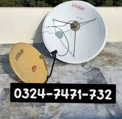 7th satellite dish Antenna tv