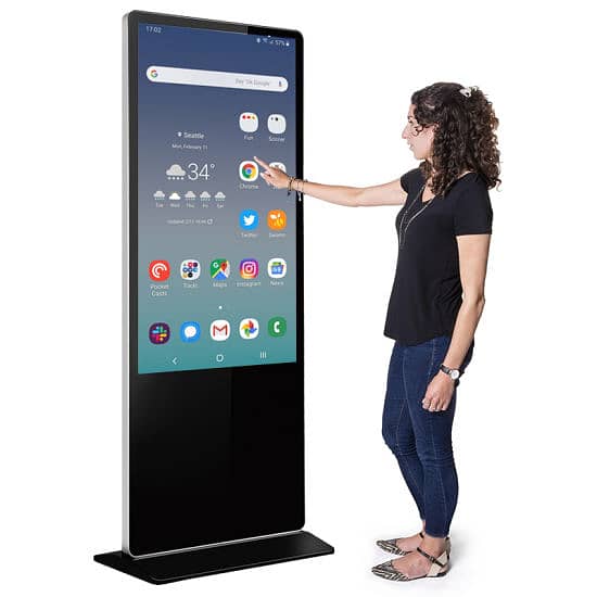 Digital Floor Standee l Touch Kiosk l Touch LED DisplaylLed Wall Mount 2