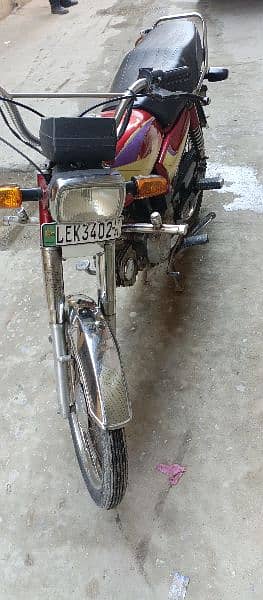 Ravi 70cc for urgent sales (Tanki Tapy change) 8