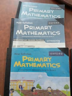 set of 3 maths books oxford primary