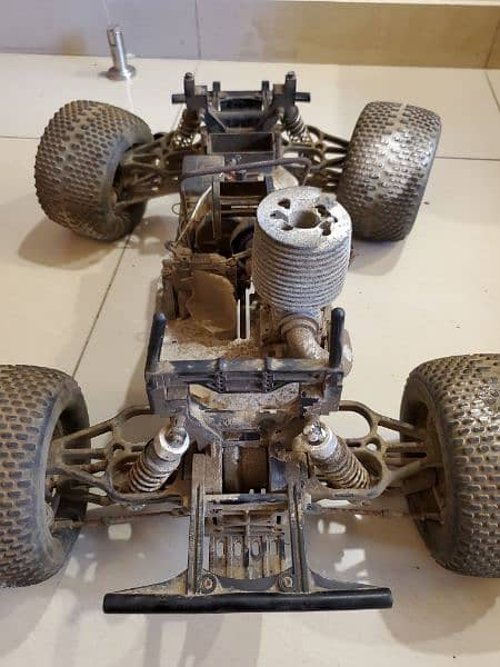 Tamiya 1/8 Scale RC Nitro Chassis for sale 0