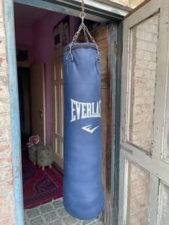 boxing bag with steel chain