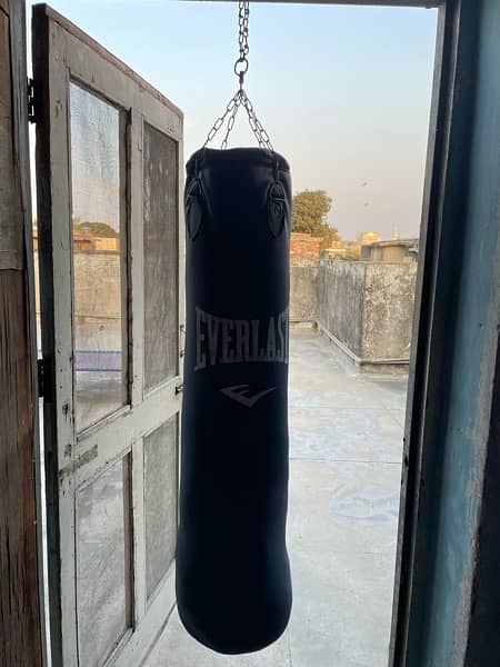 boxing bag with steel chain 2