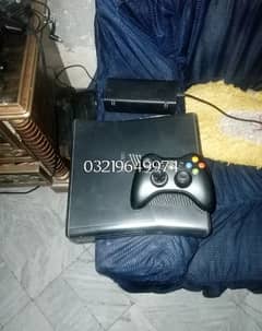 xbox 360 slim 250gb with wirless controller