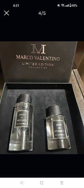 original Marco Valentino perfume 4