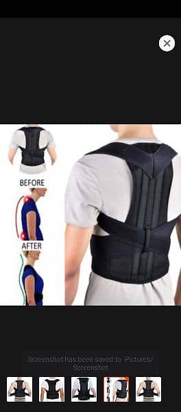 corrector belt, Back and shoulder support 1