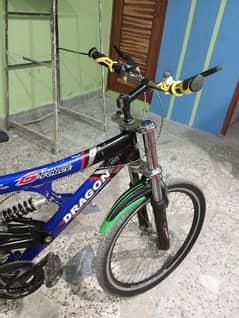 Shocks Hicking Bicycle Blue