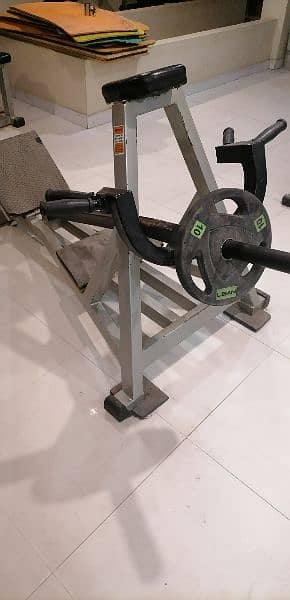 seated t bar & bench press 9