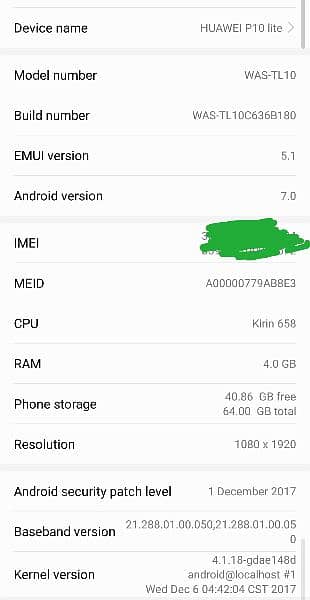 huawei p10 lite 2