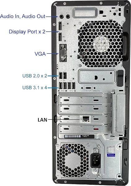 Hp 800g3 tower 2