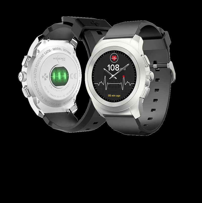 The world’s first hybrid smartwatch combining mechanical hands 1