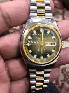 vintage OMAX Automatic 25 jewels watch .