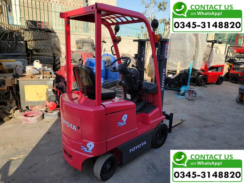 TOYOTA 1 Ton Battery Operated Electric Forklift Lifter Fork lifter 6