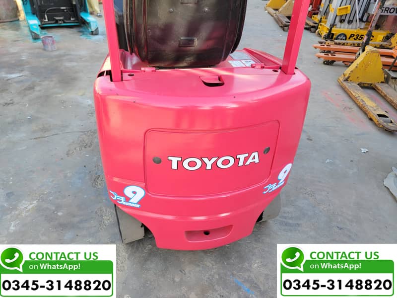 TOYOTA 1 Ton Battery Operated Electric Forklift Lifter Fork lifter 9