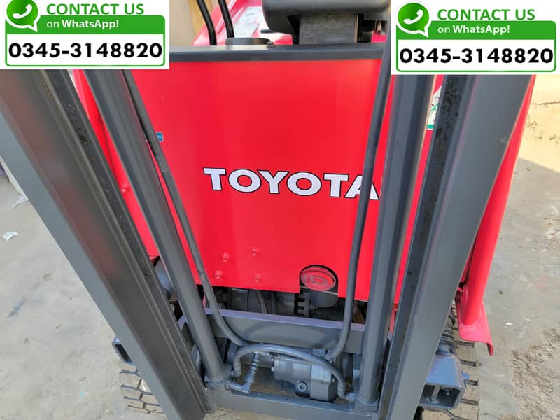 TOYOTA 1 Ton Battery Operated Electric Forklift Lifter Fork lifter 15