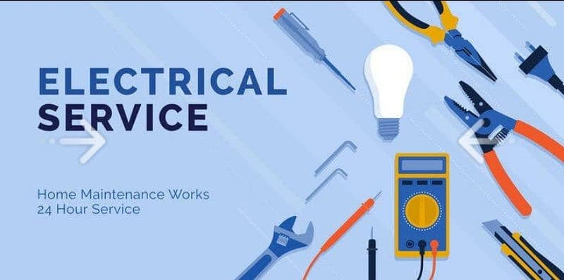 all Electrician work home and office maintenance all Karachi 1