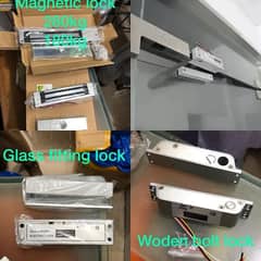 electric magnetic glass housing bolt door lock access control system