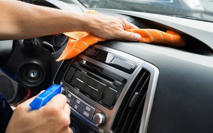Doorstep Car Interior Cleaning & Ribbon Polish 2