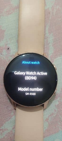 Samsung Galaxy Watch Active (R500) 3