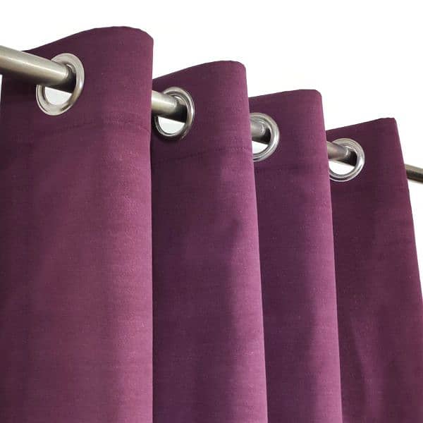 Plain Dyed Duck Cotton Curtains 6