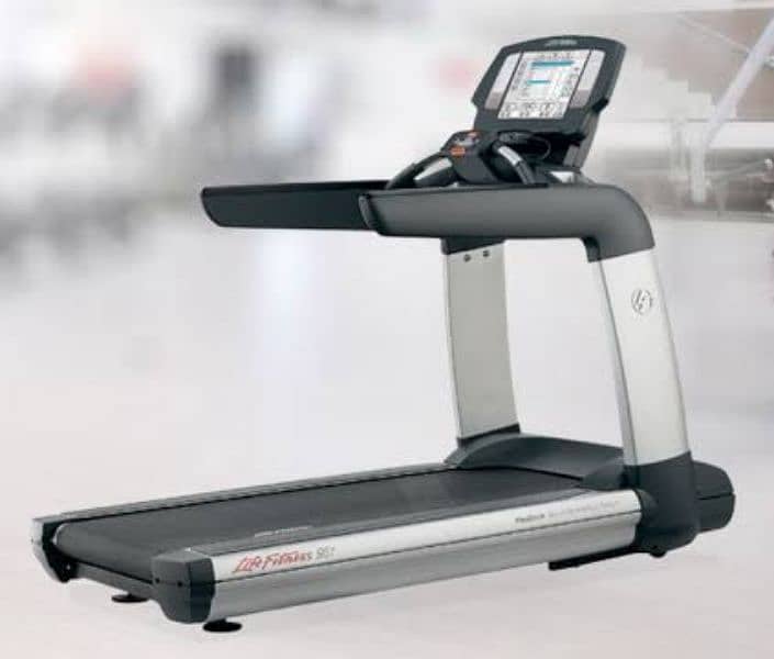 Treadmill elleptical bench press exercise cycle walking running cardio 8