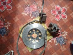 kawasaki GTO  disk plate,booster  master cylinder complete urgent sale