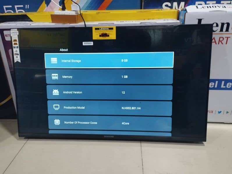 SAMSUNG 48" INCHES ANDROID LED TV BEST QUALITY PIXEL 3