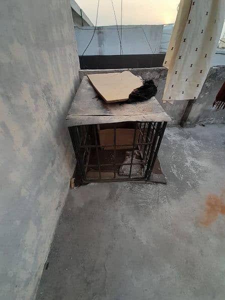 dog cage in very good condition 4