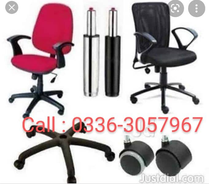 Office Chair Repair & Re Fabrication, All Chair Parts Available 3