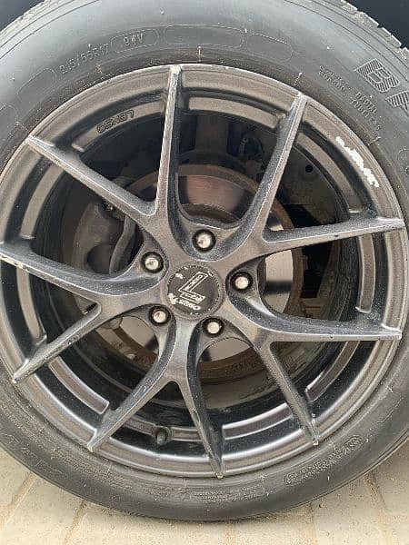 LENSO JAGER DYNA 17" ALLOY RIMS 0