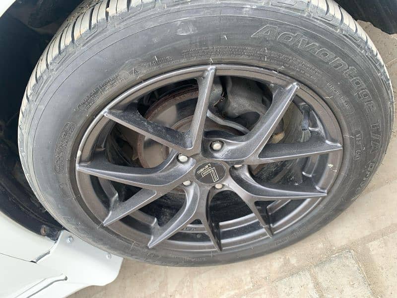LENSO JAGER DYNA 17" ALLOY RIMS 2