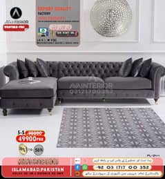 Luxury Stylish Design Sofa Set ,Western pro L shape sofa