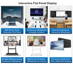 Interactive Touch Screen | Touch Panel |Smart Board | LED | Flat Panel