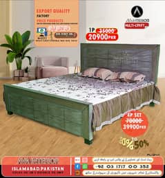Wooden bed set/side tables/dressing/wardrobes/showcase/Furniture