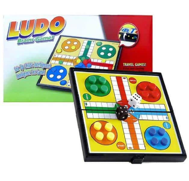 MAGNETIC LUDO FOR KIDS (BOX PACKED) NEW 0