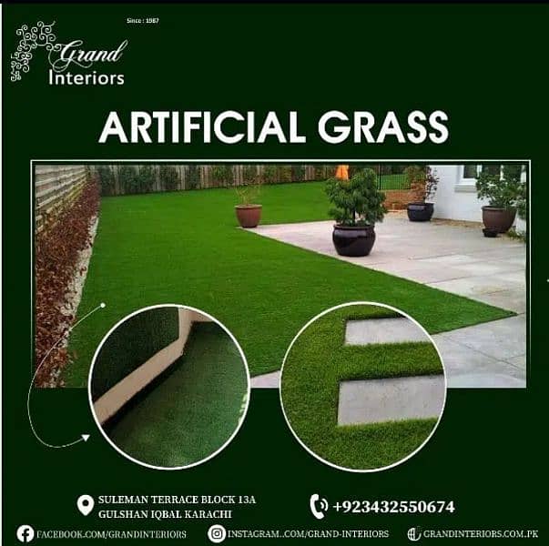 Artificial grass carpet Astro turf Sports grass Field Grass by Grand i 0