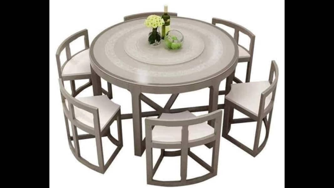 coffee table / dining table with dining chairs /4 seater dining table 2