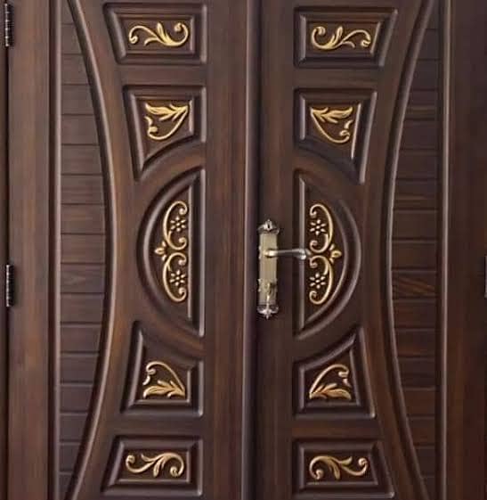 Pvc plain/China laminated door/Fiber door/Wooden door/Wpc door 8