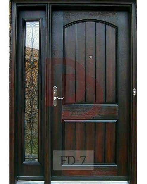 Pvc plain/China laminated door/Fiber door/Wooden door/Wpc door 9