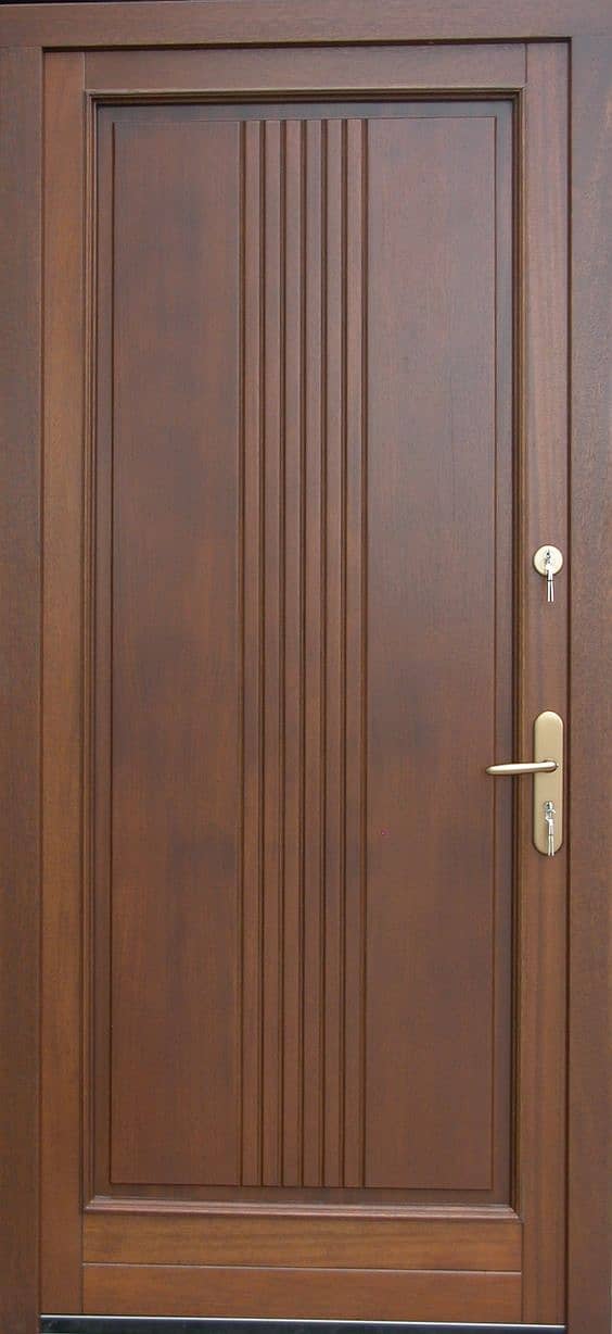 Pvc plain/China laminated door/Fiber door/Wooden door/Wpc door 7
