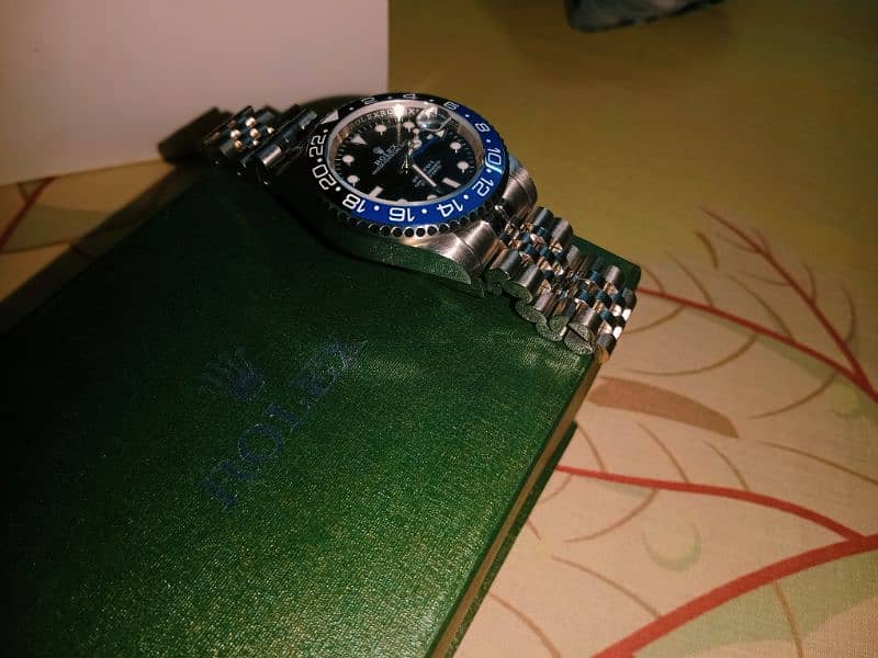 Branded Swiss watch /Rolex gmt master 2 2024/18 karate/jubilee chain 5