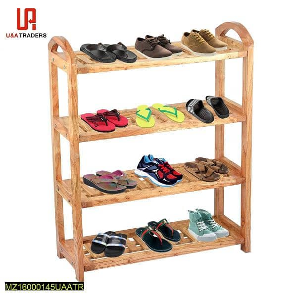 wooden shoes Rack 0