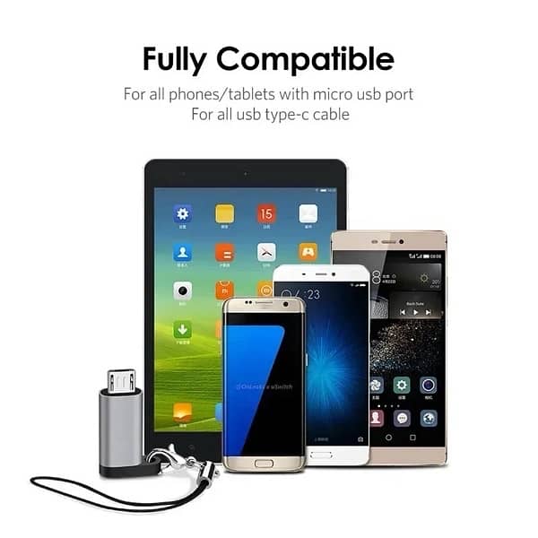 Charging Connectors/converter USB C Adapter Type C Micro USB 5