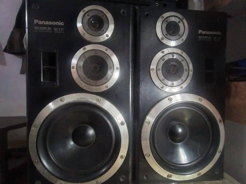 Original Panasonic Woofer Speaker's 0