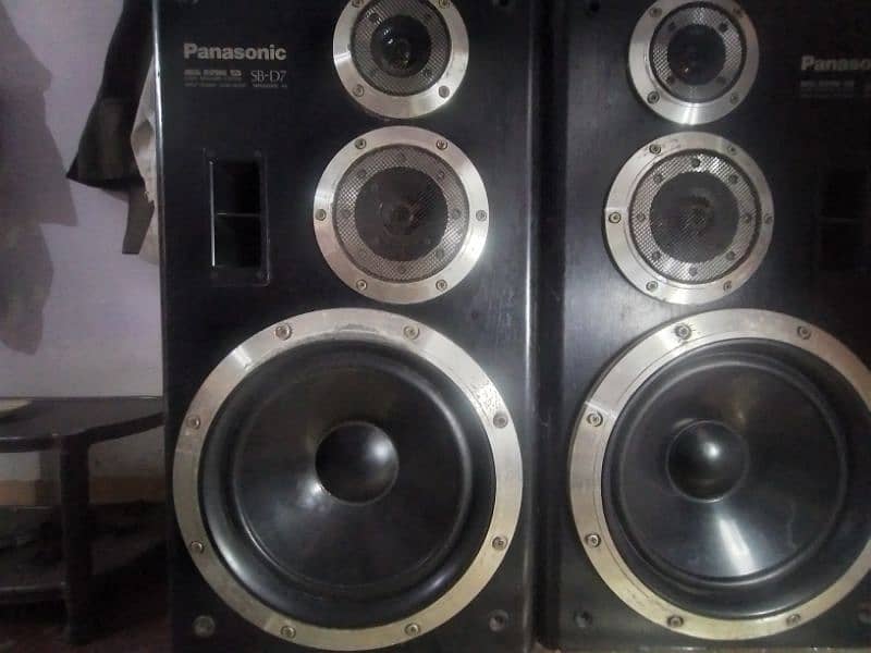Original Panasonic Woofer Speaker's 1