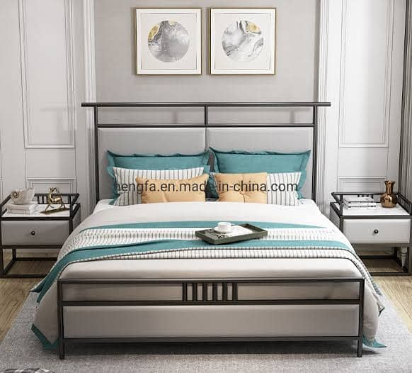 double bed/steel bed/furniture/Single Bed / Iron Bed 0